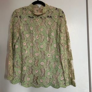 Vintage sheer blouse